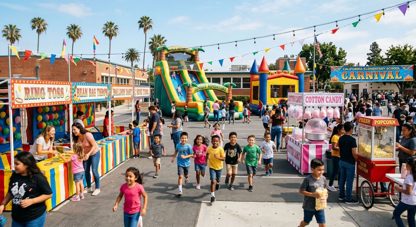 How to Plan a School Carnival in Orange County (The Practical Guide)