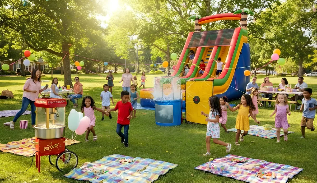 Bounce house party 3